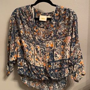 Loose floral top